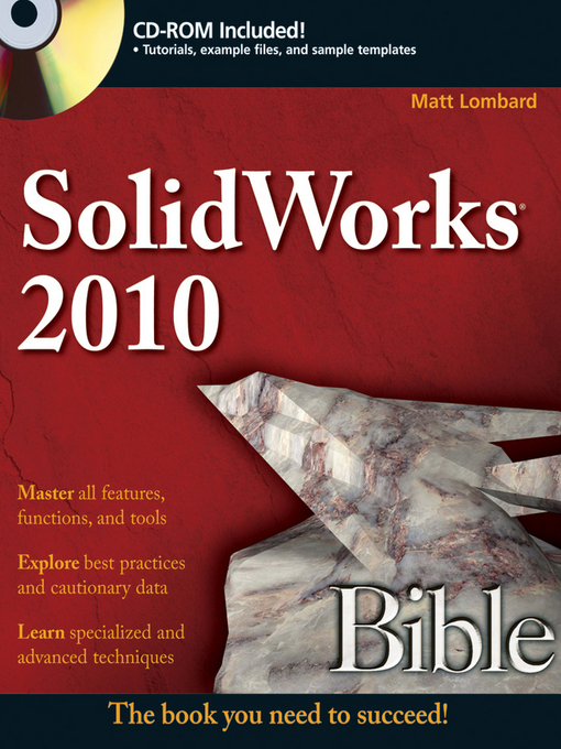 Title details for SolidWorks 2010 Bible by Matt Lombard - Available